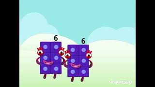 Numberblocks intro but all Family of 6￼