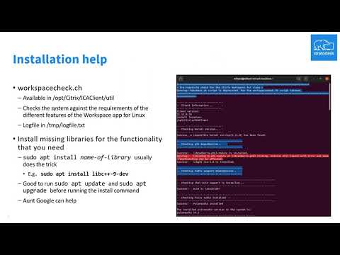 Mastering your Linux Citrix Workspace App with Ease - CUGC Connect Webinar