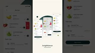 Grocery App Design in Figma | Grocery App UI Design | App UIUX Design | UIUX Design | Mobile App UI