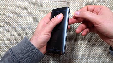HTC One M9 How to Remove, Replace and Insert your SIM Card