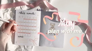 🧸 May plan with me