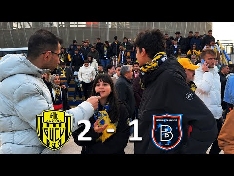 ANKARAGÜCÜ NEFES ALDI! Ankaragücü 2-1 Başakşehir RÖPORTAJ & VLOG!