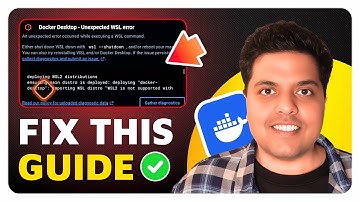 How to Fix “Unexpected WSL Error” in Docker Desktop (Easy Solution)
