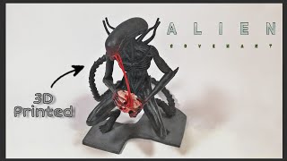 3D Printed Xenomorph from Alien Covenant [TimeLapse] - Painting