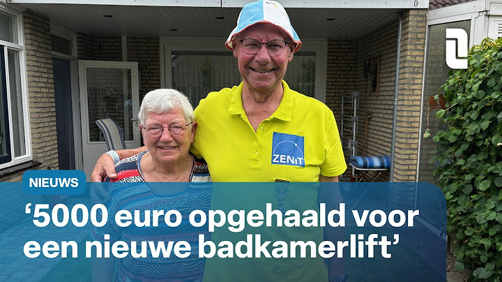 The Four Days March has yet to begin, but Piet Lensen's (78) mission has already been successful ...