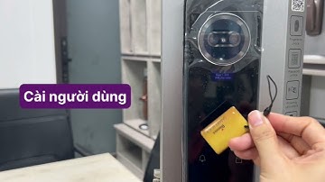 Hướng dẫn cài đặt khóa cửa thông minh Demax SL966 VF CNC