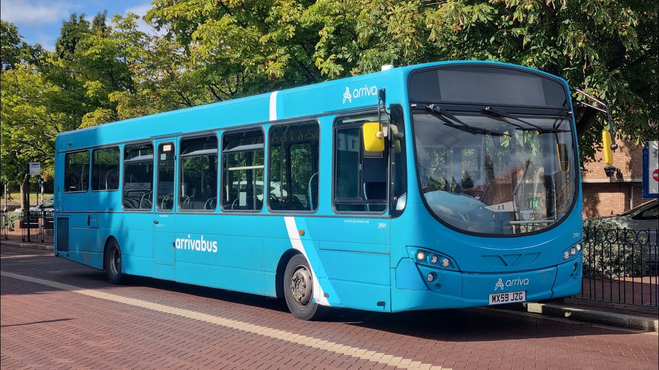 Kickdown! Arriva Buses Wales VDL SB200 Wright Pulsar 2 2991 MX59JZG - Route 10