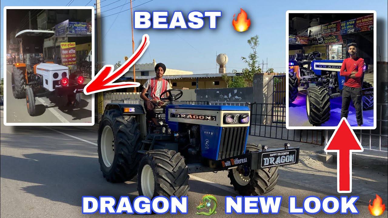 Dragon 🐉 Pura Sira Lagda || Monster Tyre on 744 || Happy Goldsmith 🐉🔥