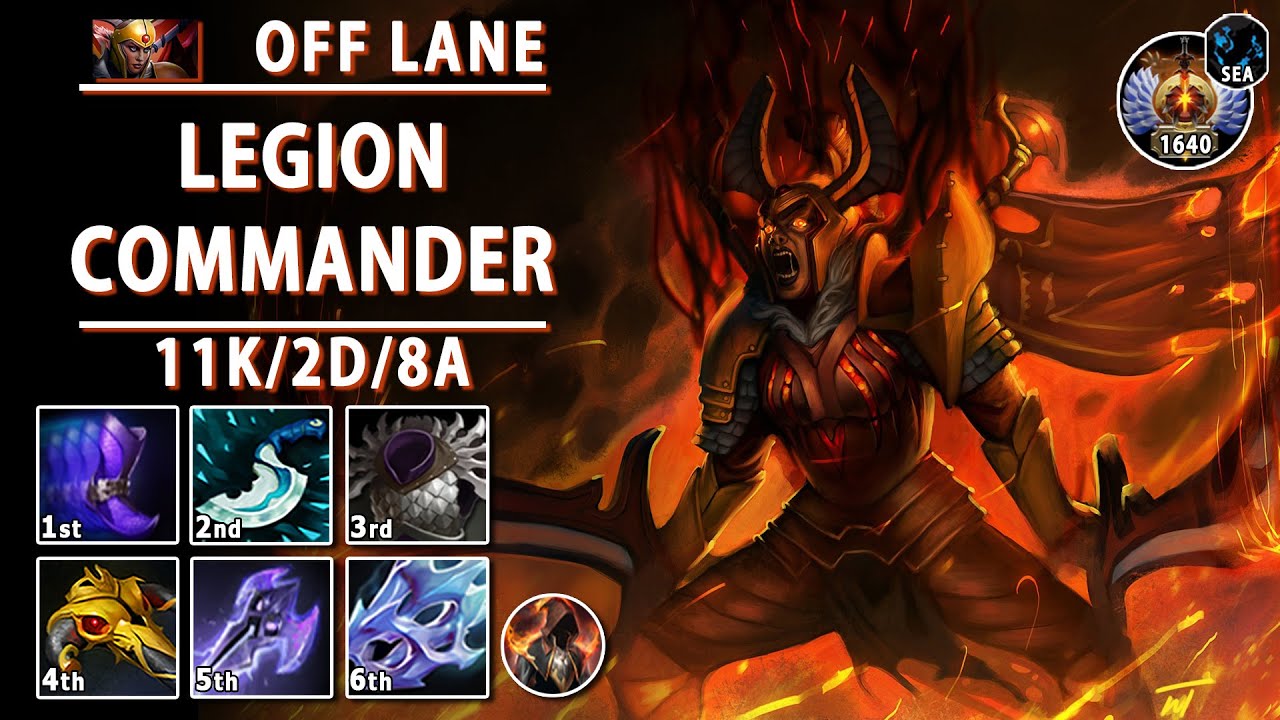 Legion Commander Off Lane | 7.31 | Pos 3 LC Play | Dota 2 Immortal