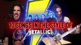 10 Songs in the Style of Metallica | Feat. EROCK chords