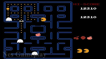 Pac-Man Nes - Gameplay