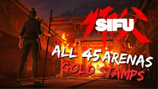 SIFU Arenas - All 45 Stages All Gold Stamps
