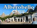 ALBEROBELLO - THE LAND OF DWARF HOUSES  [4K] THE MOST BEAUTIFUL VILLAGES IN ITALY 🇮🇹