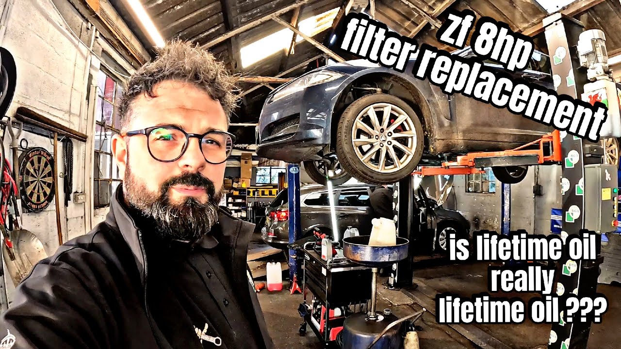 how to service ZF 8hp gearbox oil and filter replacement. 100k yes it