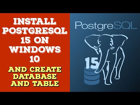 PostgreSQL Installation | How To Install PostgreSQL 15 On Windows 10 @RockingSupport