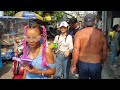 Songkran festival, Soi 7, Pattaya, Thailand (2023) Walking tour - Thai New Year - Water Festival