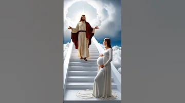 Jesus Blesses A Pregnant Lady Shorts Jesuslovesyou Love Jesus Fé 