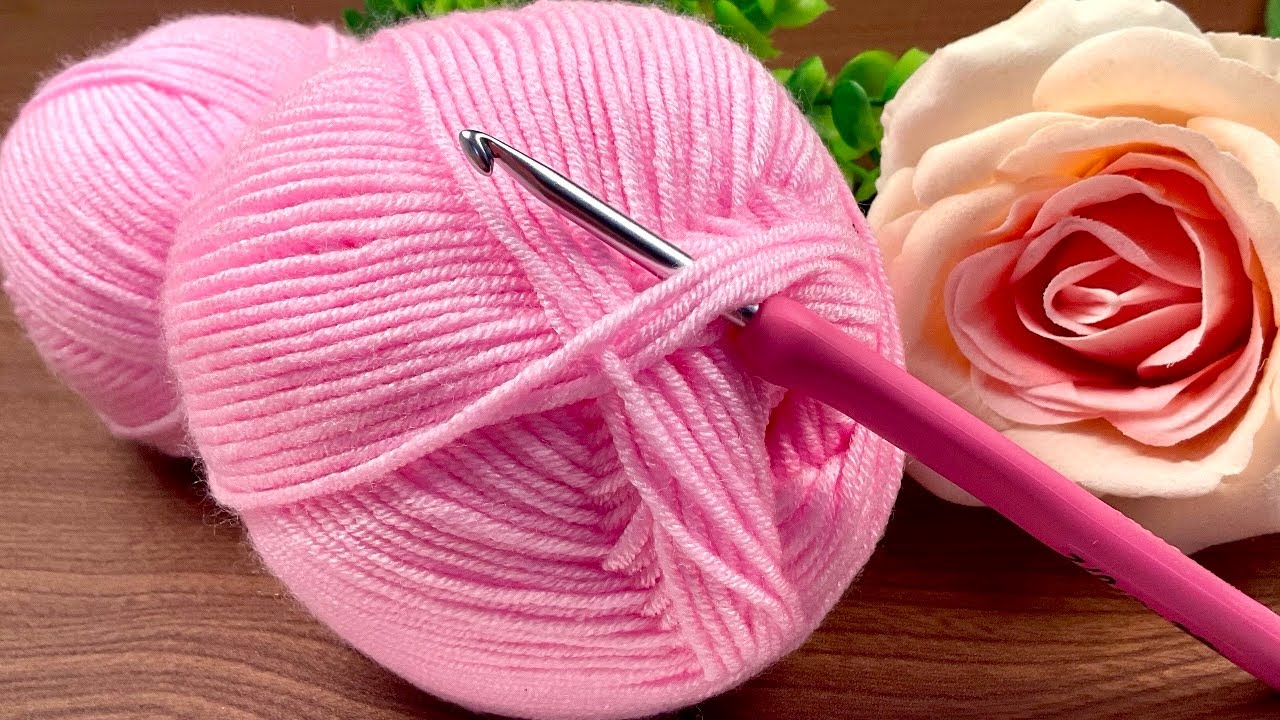 Посмотрите на этот потрясающий узор крючком: Обязательно попробуйте! Милая и легкая вязка крючком