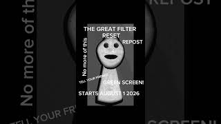 GREAT FILTER RESET! #oldmemesrise #gorillatag #whowillbemylifepartnerta #robloxfunny #funny #reset