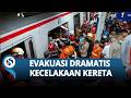 Tim SAR Potong Gerbong KRL Demi Selamatkan 7 Penumpang yang Terjepit, 4 Orang Tewas &amp; Puluhan Luka