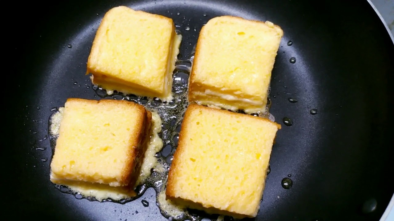 French Toast with CheeseKids Favourite RecipeCheesy French ToastHow To Make YouTube