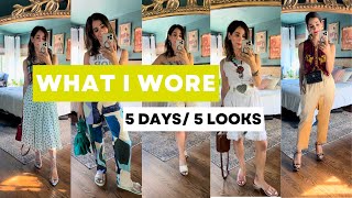 FASHION LOOKBOOK: WHAT I WORE + INSIDE MY STYLIST BRAIN