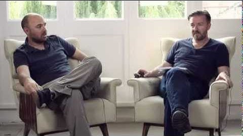 KARL PILKINGTON AND RICKY GERVAIS INTERVIEW 2012 - VERY FUNNY!