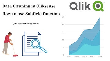 How to use the  SUBFIELD function to clean data in Qliksense