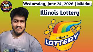 Illinois Lottery Results Today (March 24, 2026) Midday | Wednesday, June 24, 2026
