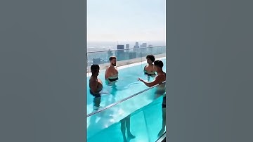 Infinity Pool FAIL... The Entire Wall Breaks OFF the Building 🌊💥#aivideo #viralvideo #fail #flood