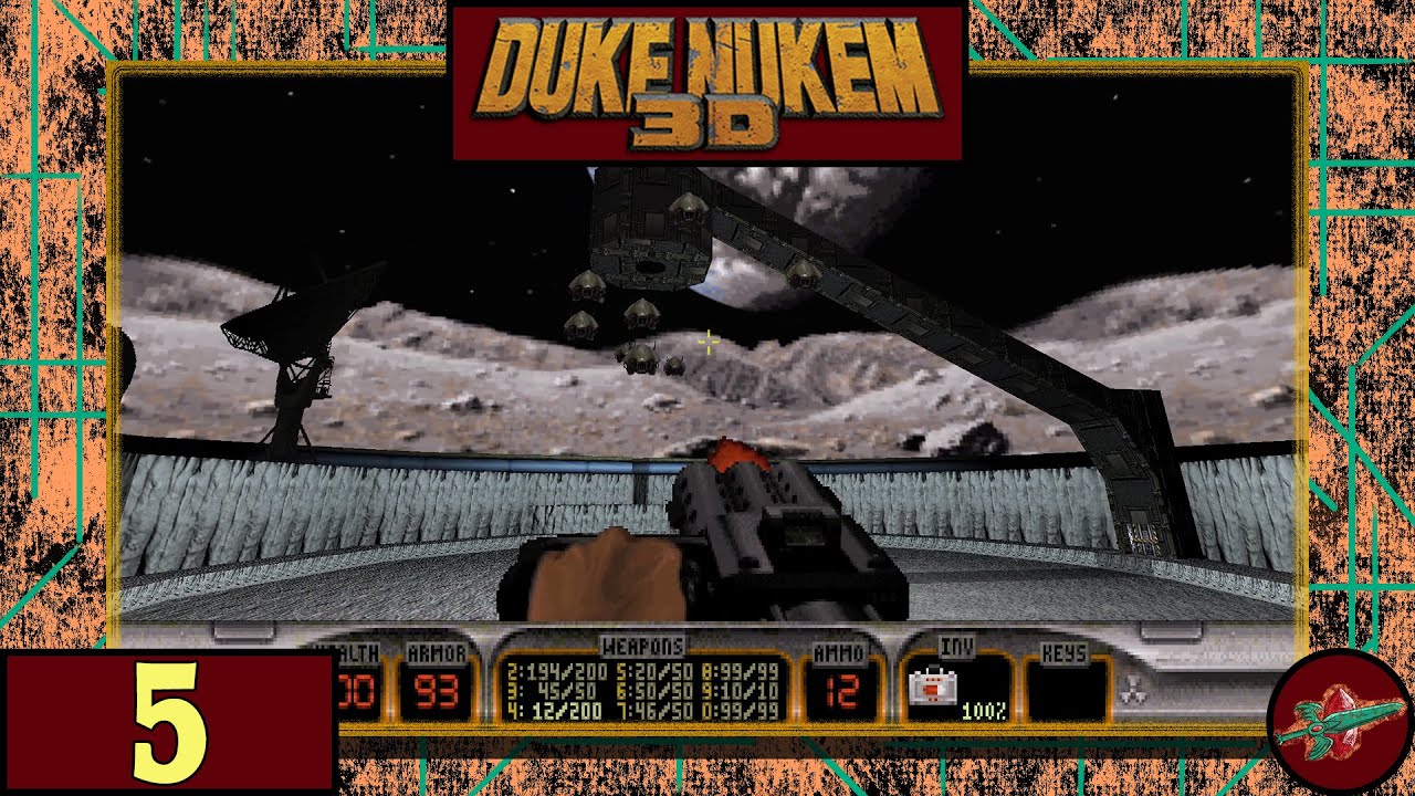 Duke Nukem 3D (Part 5 - The Duke Side of the Moon) - YouTube