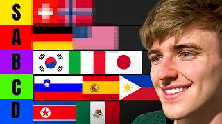 Ranking The Best Countries To Live In... (Tier List)