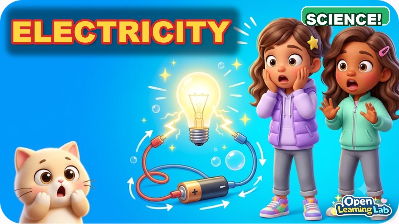 ⚡ What Is Electricity? | Science Explained for Kids