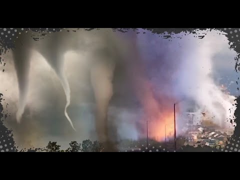 THE MOST INSANE TORNADO FOOTAGE of all-time from Andover, Kansas drone and ground compilation
