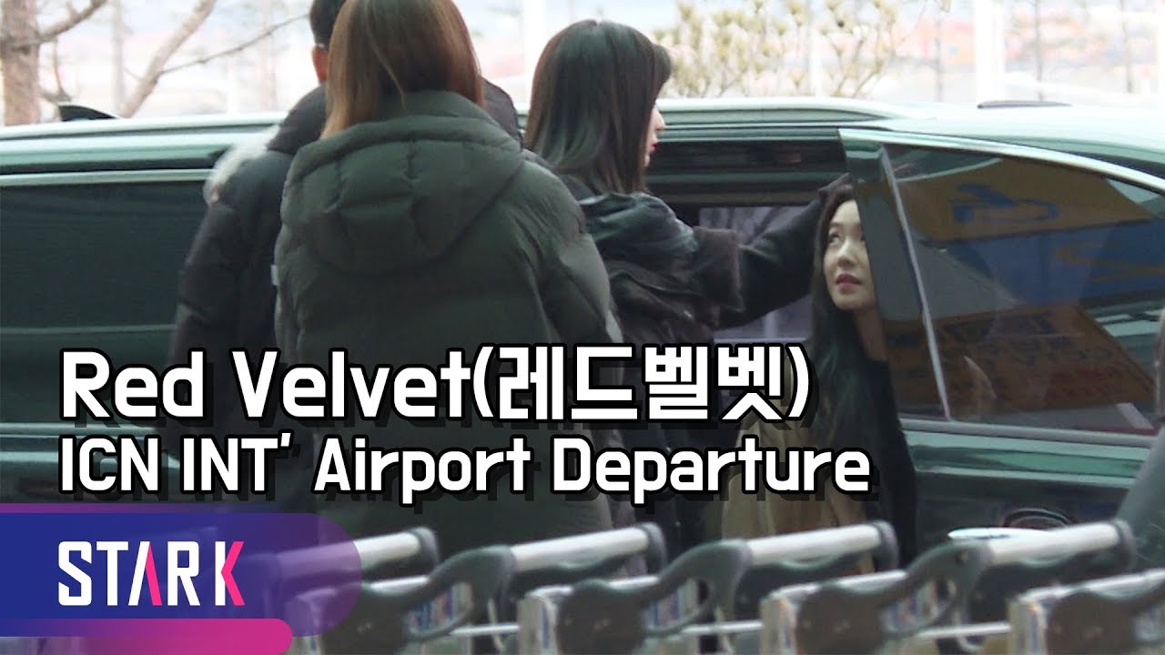 레드벨벳 출국, '아이린 쓰담쓰담' (Red Velvet, ICN INT' Airport Departure)