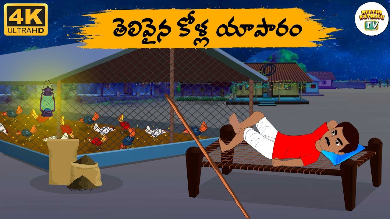 Telugu Stories - తెలివైన కోళ్ల యాపారం  - Neethi Kathalu Tv Episode - 328 | Moral Stories Telugu