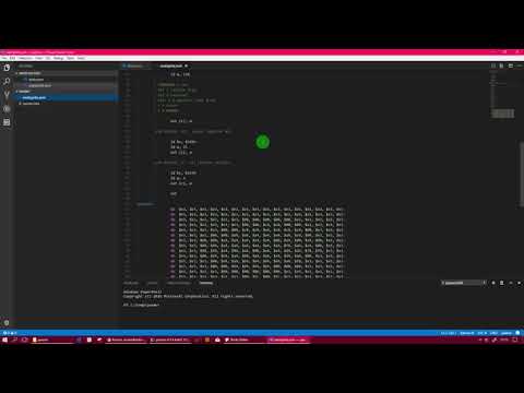 Setting up Visual Studio Code with Pasmo, Sprite Example ZX Spectrum Next