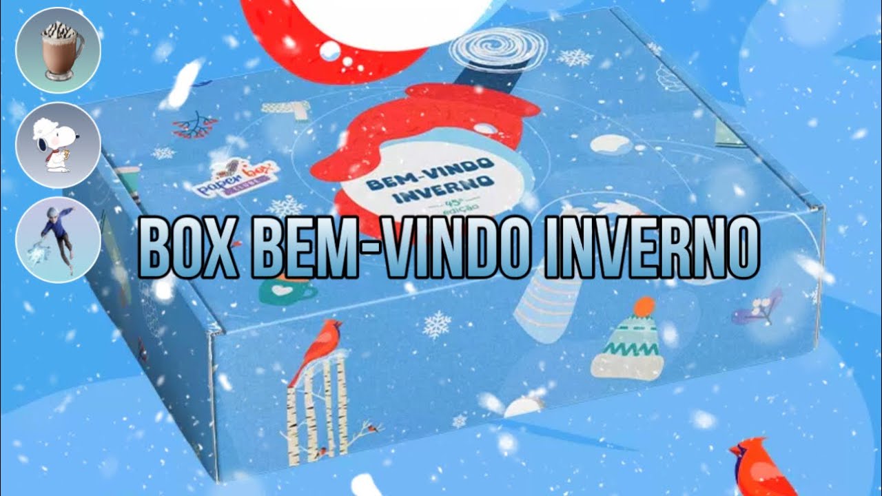 Unboxing Paper Box Clube Laranja Lima Mega Max | Bem-Vindo Inverno (Julho 2025)