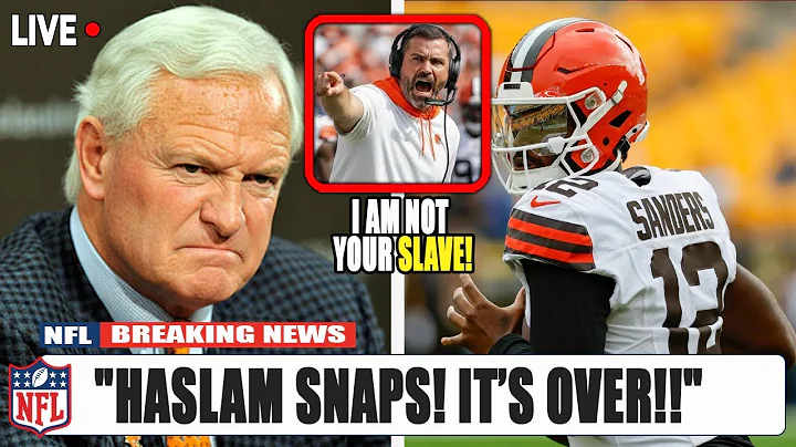 IT'S OFFICIAL! NFL Insider: Stefanski FIRED By Haslam After Shedeur Sanders Exposed Truth!