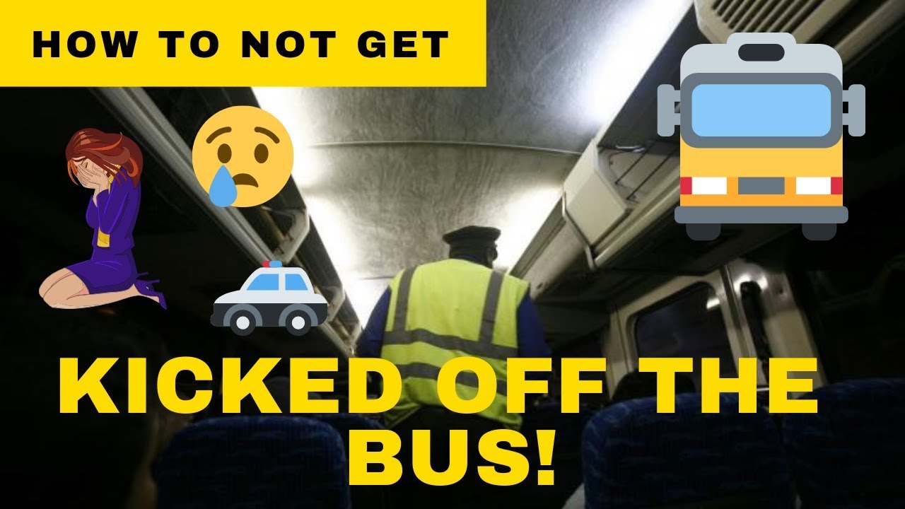 7 REASONS Why People Get KICKED OFF the GREYHOUND BUS! 