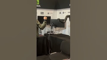 Setting up the #robot #arm and V2 #DexHand for ICRA on the Silicon Highway booth