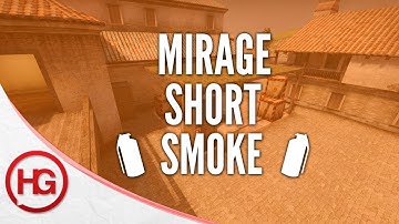 CS:GO Nade Spots - Mirage, Short Smoke