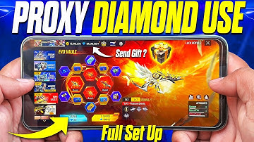 Free Fire Diamond Use VIP Proxy Server - Full SetUp