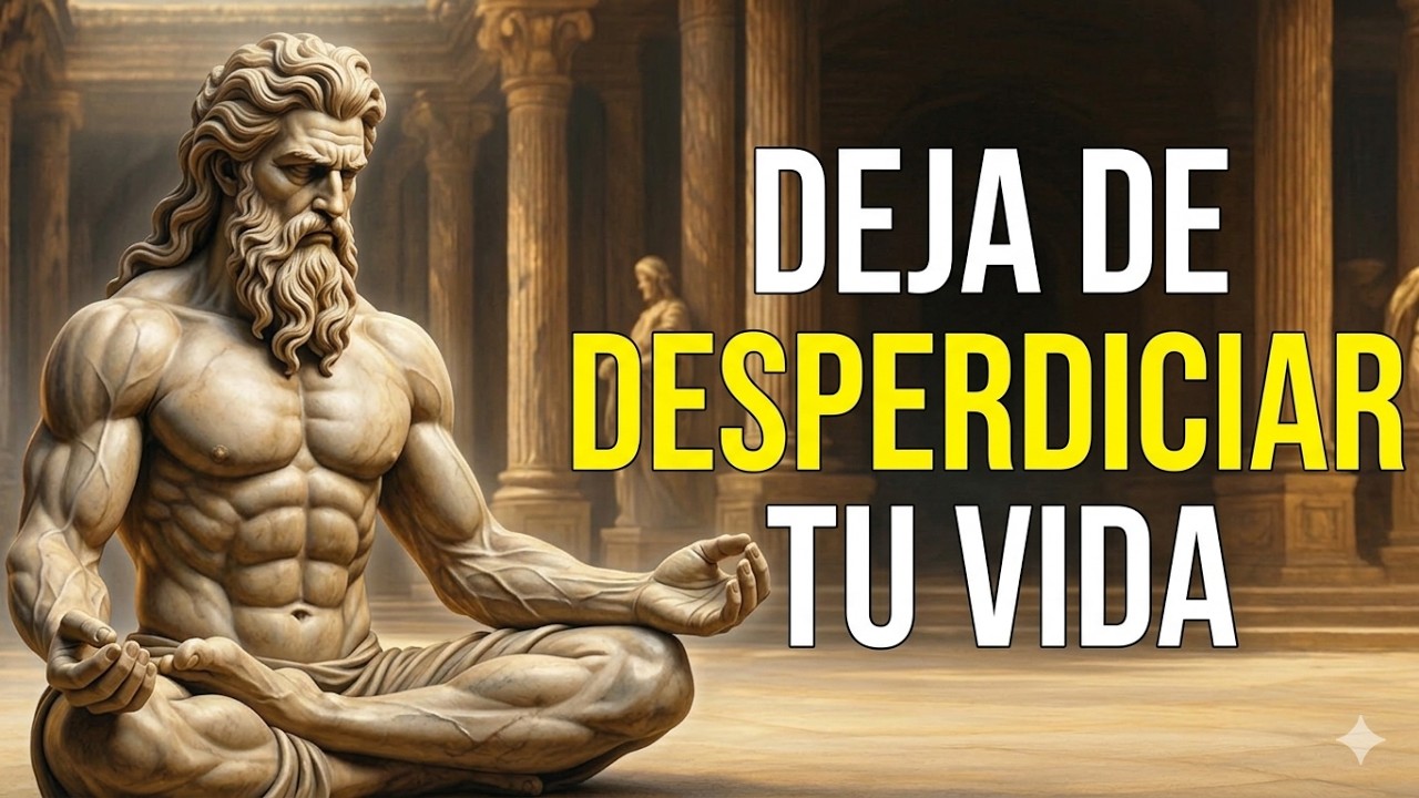 ENFÓCATE EN TI y DEJA de DESPERDICIAR TU VIDA | Sabiduría Estoica para ...