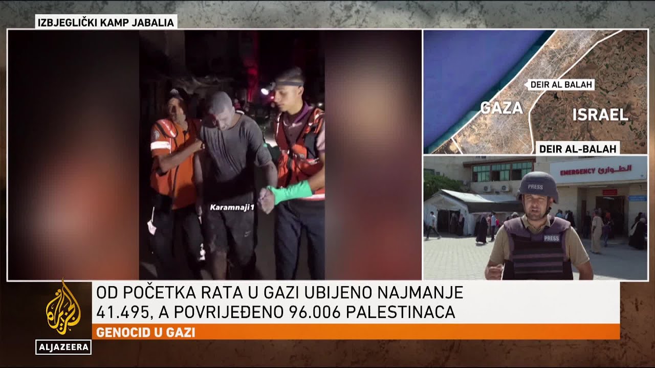 مقتل عدد من المدنيين في هجوم إسرائيلي على مبنى سكني في مخيم البريج
