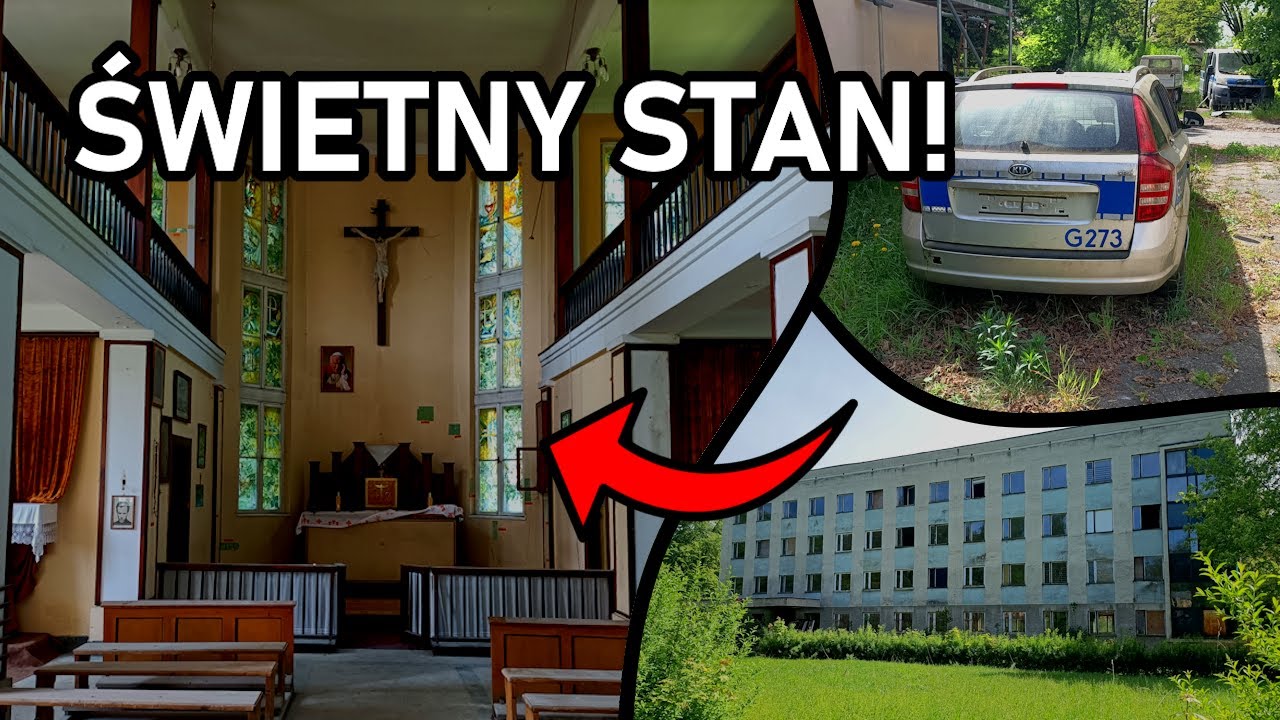 OPUSZCZONA KAPLICA I RADIOWOZY w szpitalu okulistycznym | Urbex POV
