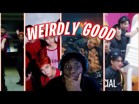 WEIRD BUT GOOD!!! Brochia Che reacts to Stray Kids songs GODS MENU, THUNDEROUS, MANIAC, CASE 143!!!