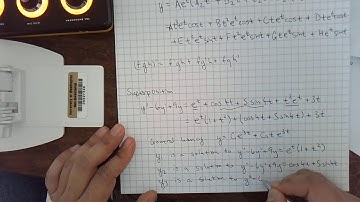 Method of Undetermined Coefficients (Products and Sums)