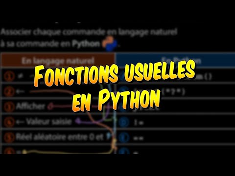 Mathématiques - Exercice pour réviser quelques commandes usuelles en Python