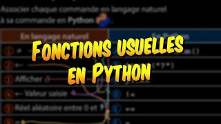 Mathématiques - Exercice pour réviser quelques commandes usuelles en Python